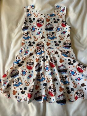 Disney Cruise Dress with Built In Shorts